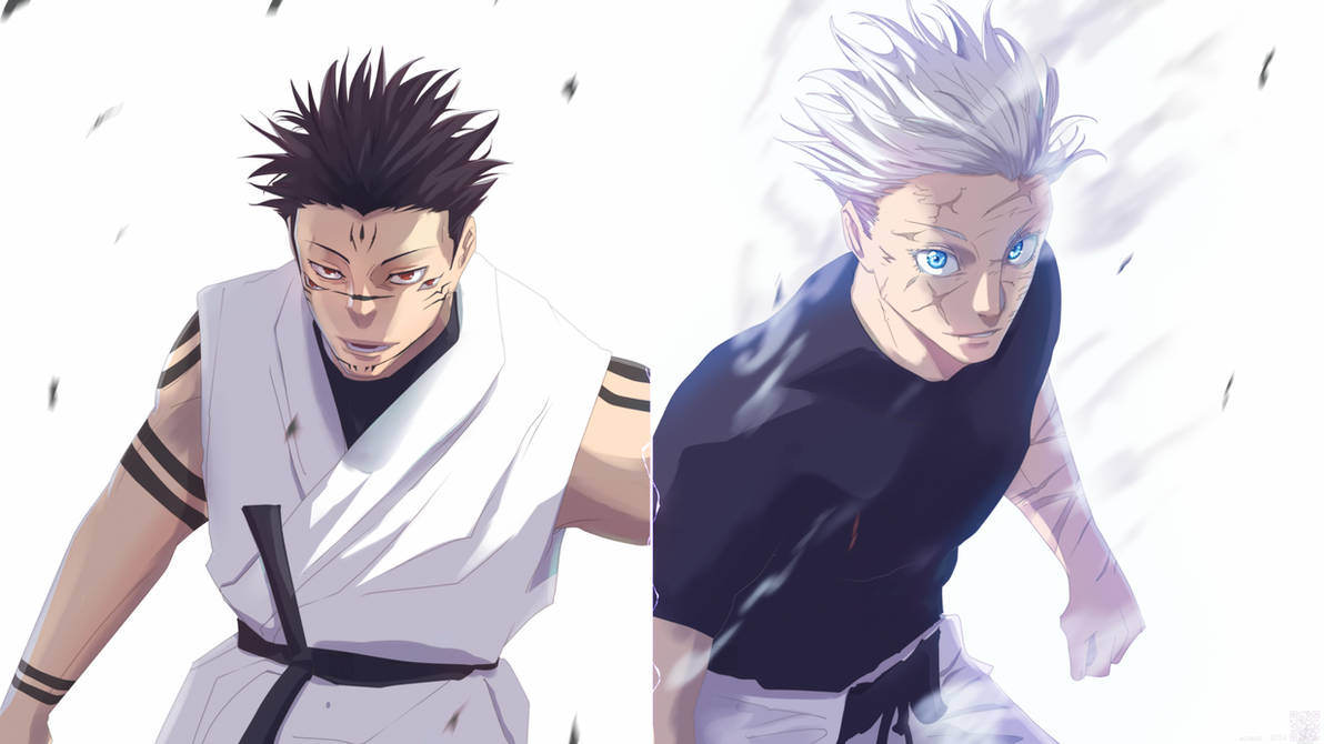 Gojo vs Sukuna Görseli